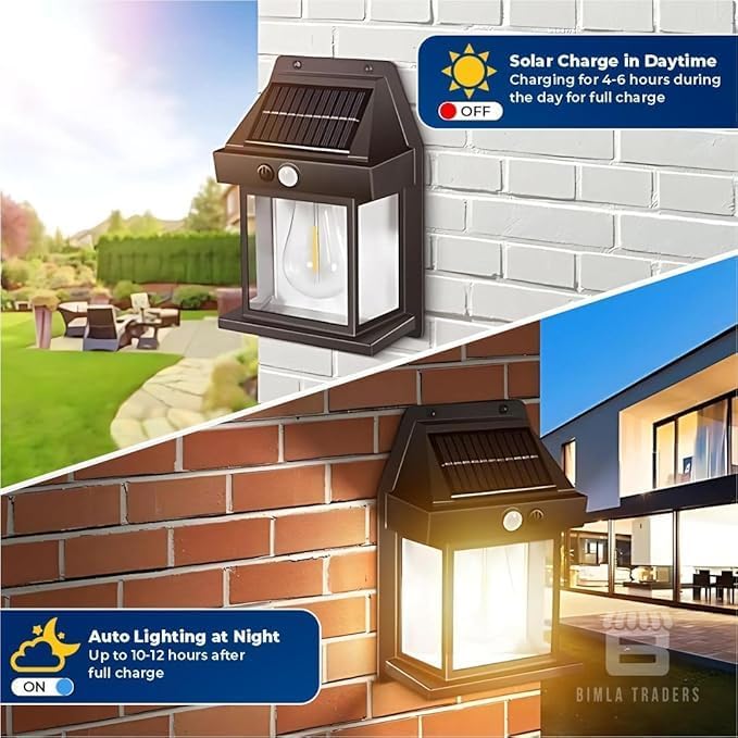 Solar Outdoor Wall Light