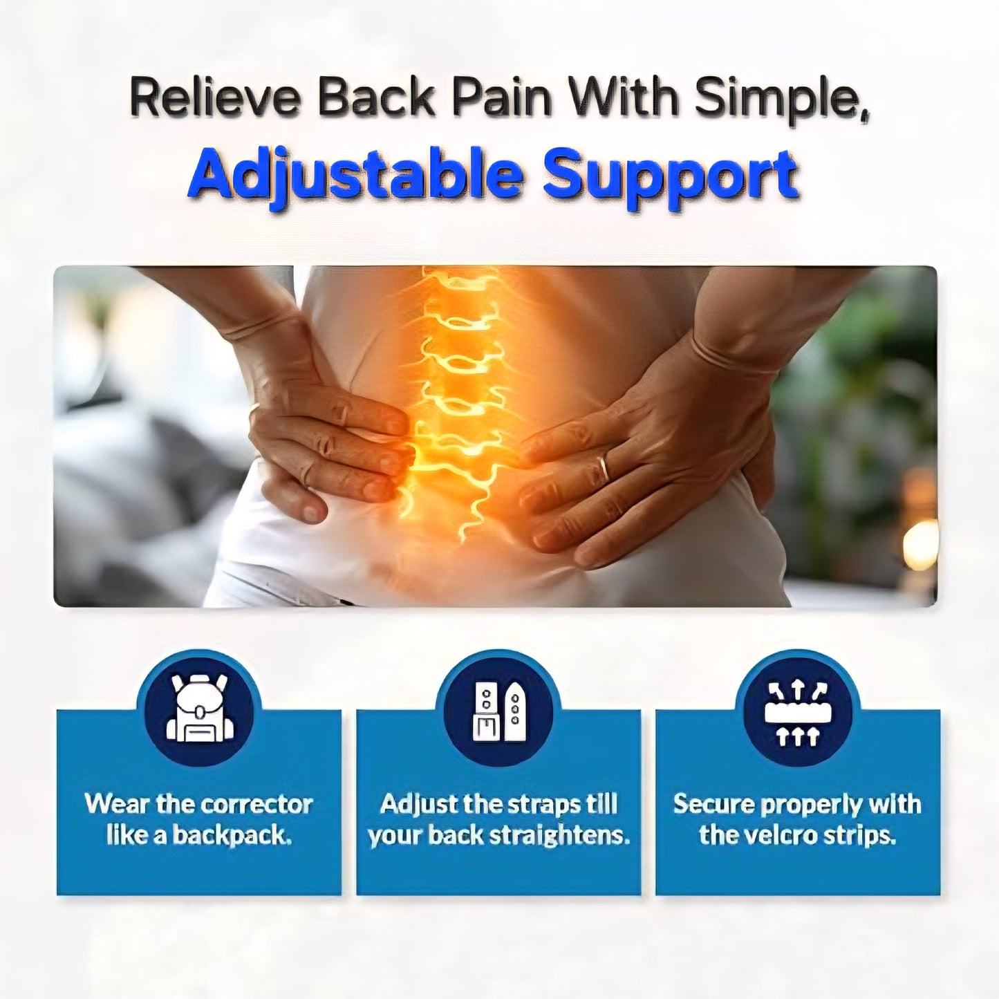 Adjustable Back Posture Corrector